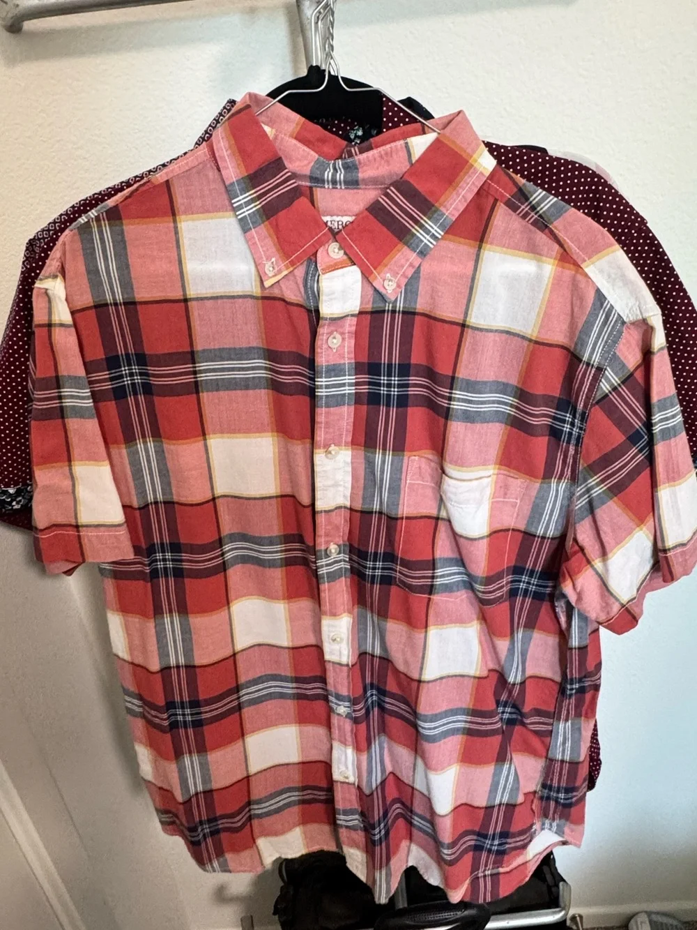 🌟 Denim & Flower Men’s Short Sleeve Button-Up Shirt Bundle – Lot of 6 🌟 👔 M/L/XL - Picture 16 of 16
